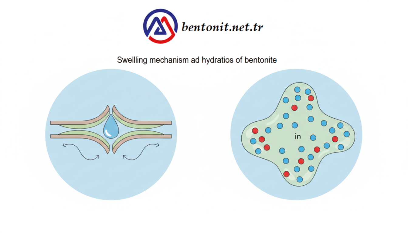 Bentonitin Şişme Mekanizması: Hidrasyon Fiziği